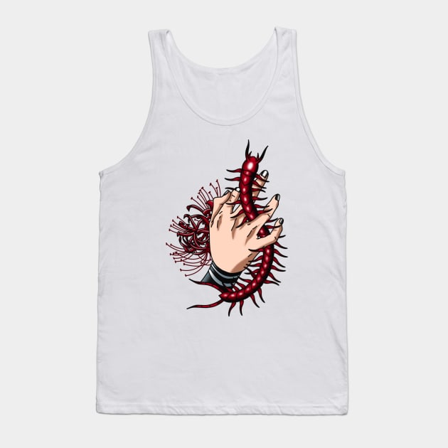 Kaneki Tank Top by b_of_the_dead